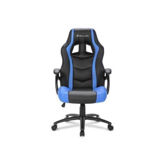 Silla gaming - Sharkoon Skiller SGS1, Negro y azul