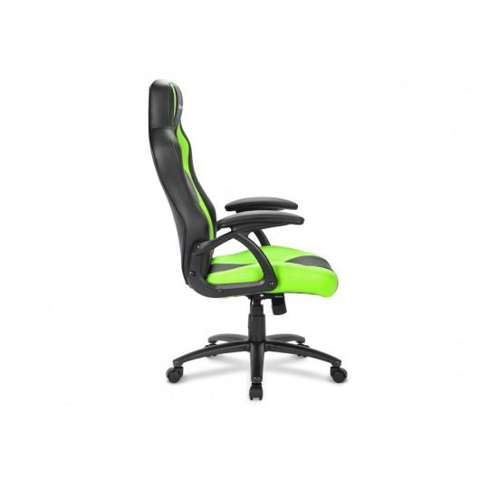 Silla gaming - Sharkoon Skiller SGS1, Negro y verde