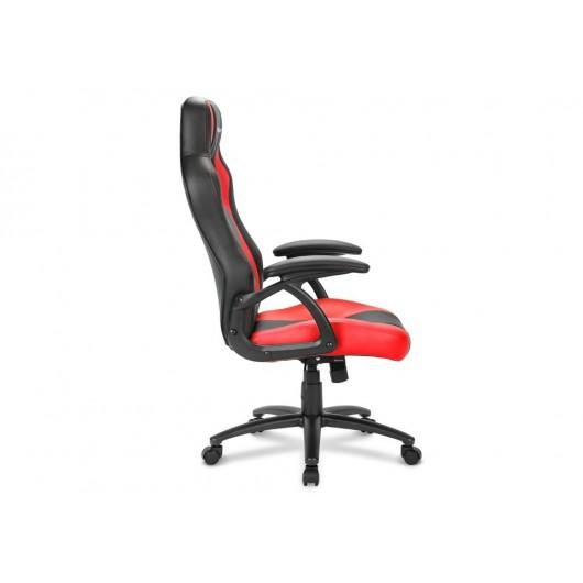 Silla gaming - Sharkoon Skiller SGS1, Negro y rojo