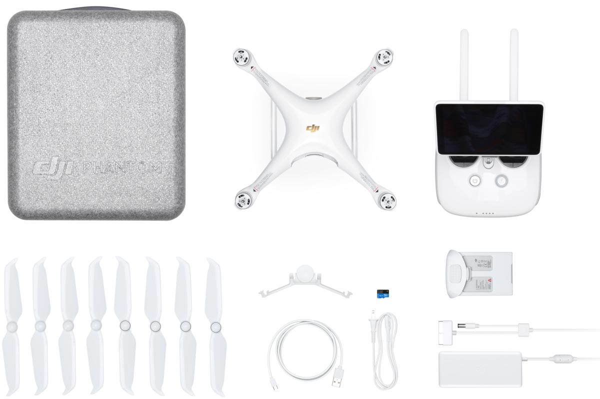 Dron - DJI Phantom Pro+ V2.0, 4K, 20 MP, Sensor CMOS 1", Hasta 72 Km/h, Autonomía 30 minutos,