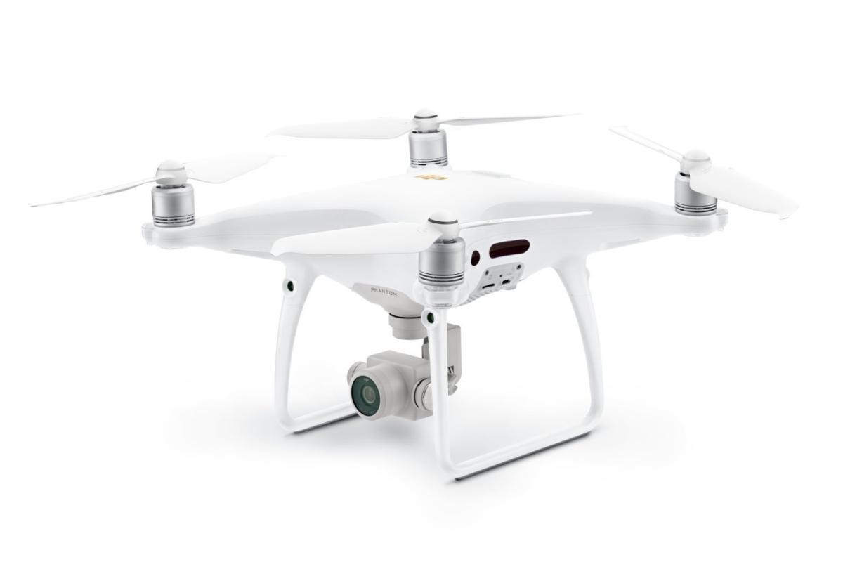 DJI Phantom 4 Pro V2.0, Camara de 20 MP, Videos 4K, Tiempo de Vuelo de 30 Minutos, Blanco