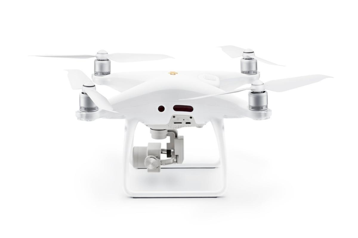 DJI Phantom 4 Pro V2.0, Camara de 20 MP, Videos 4K, Tiempo de Vuelo de 30 Minutos, Blanco