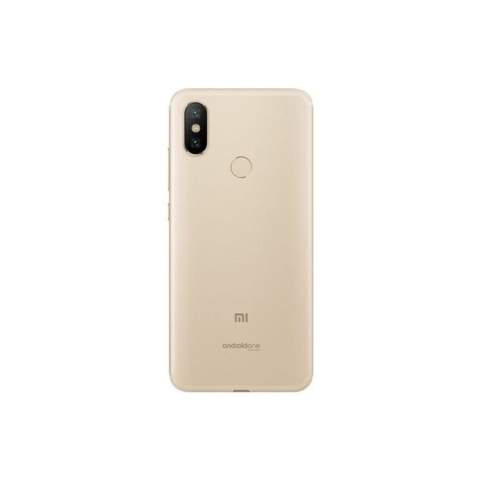 Móvil - Xiaomi Mi A2, Dorado, 64 GB, 4 GB RAM, 5.99", Snapdragon 660 AIE, 3010 mAh, Android