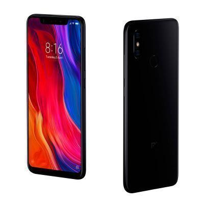 Móvil - Xiaomi Mi 8, Negro, 64 GB, 6 GB RAM, 6.21", Snapdragon 845, 3400 mAh, Android