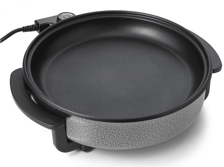 REACONDICIONADO Seminuevo Excelente Multicazuela paellera - Tristar PZ-2963, 280ºC, 1500W, 5 temperaturas, 30cm, Inox/Negro