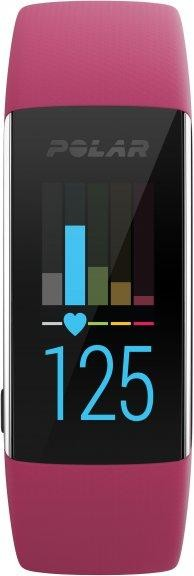 Pulsera de actividad - Polar A370, Sumergible, GPS, Bluetooth, Talla S, Rosa
