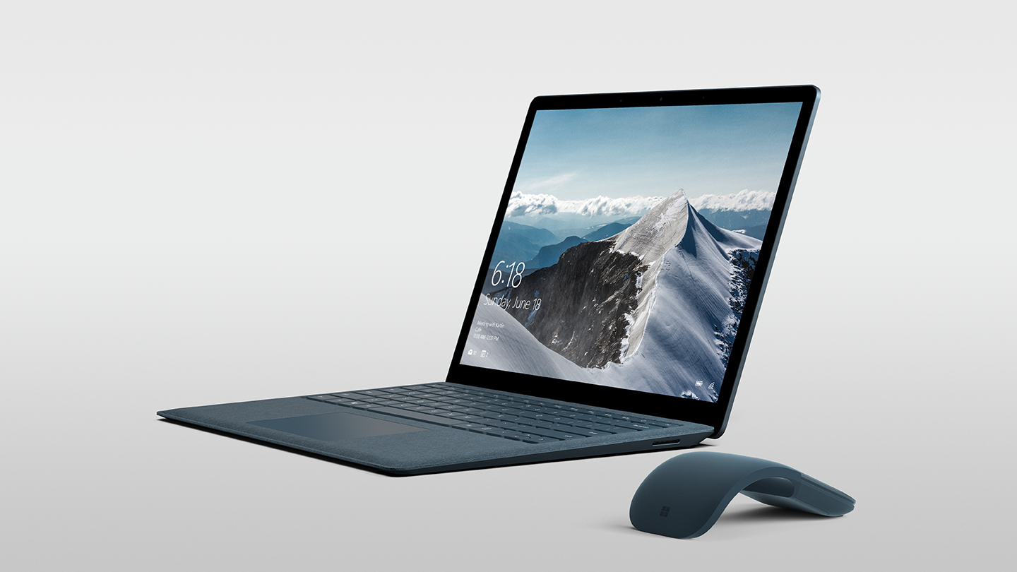 Ratón inalámbrico - Microsoft Surface Arc Bluetooth BlueTrack 1000DPI Ambidextro Azul