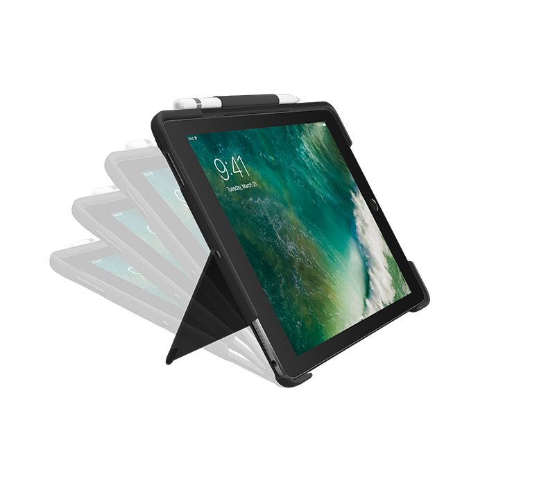Logitech Slim Combo teclado para móvil Negro Español Smart Connector