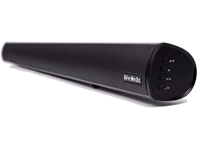 Barra de sonido | AVerMedia AS510 altavoz soundbar 2.0 canales 40 W Negro Inalámbrico y alámbrico