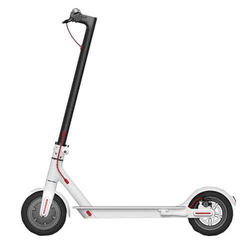 Patinete eléctrico - Xiaomi Mi Electric Scooter M365, 25 km/h, Autonomía 30 km, Plegable, Blanco