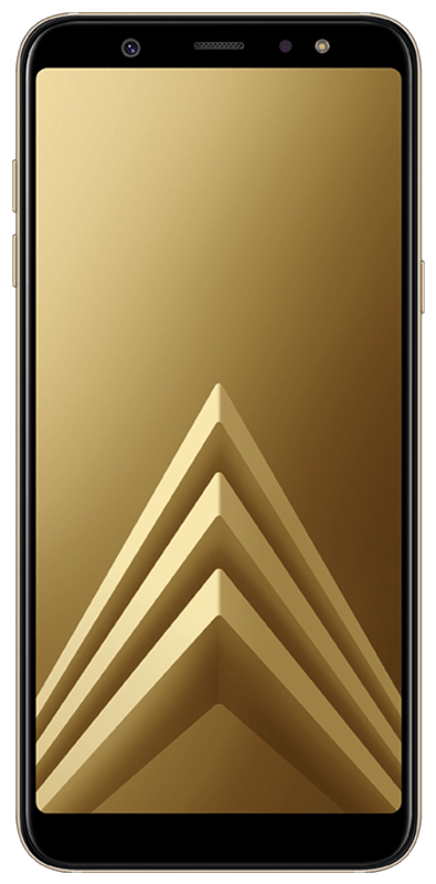Móvil - Samsung Galaxy A6+, Dorado, 32 GB, 3 GB RAM, 6", Snapdragon 450, 3500 mAh, Android