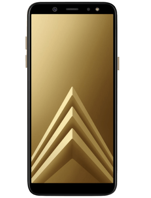 Móvil - Samsung Galaxy A6, Dorado, 32 GB, 3 GB RAM, 5.6", Exynos 7879, 3000 mAh, Android