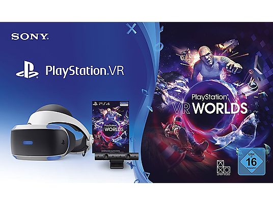 PS4 PlayStation VR + Cámara + VR Worlds Voucher