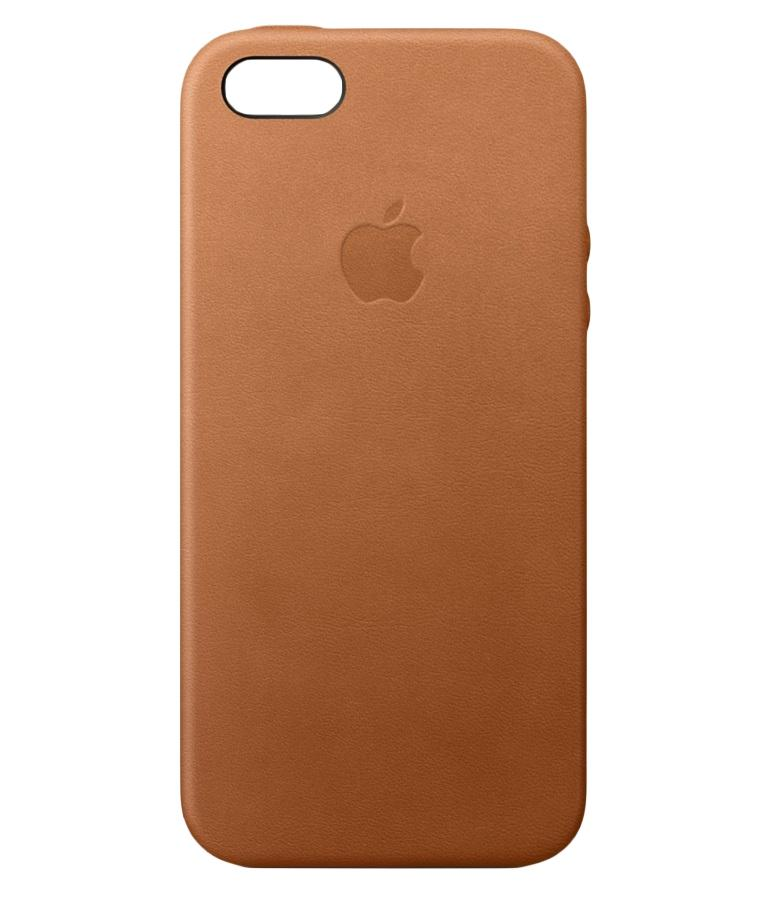 Carcasa para iPhone 5/5S/SE - Apple MNYW2ZM/A, 4", Marrón
