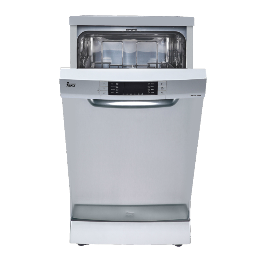 Lavavajillas - Teka 40782342 LP9 440, 45 cm, Inox