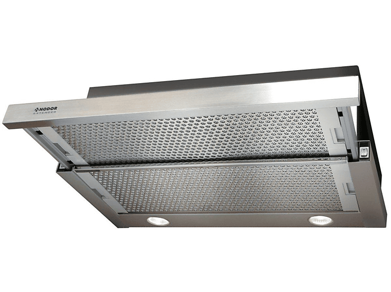 Campana - Nodor 1700 EXTENDER 22 INOX 60/B Telescópica, 60 cm de ancho, Capacidad de