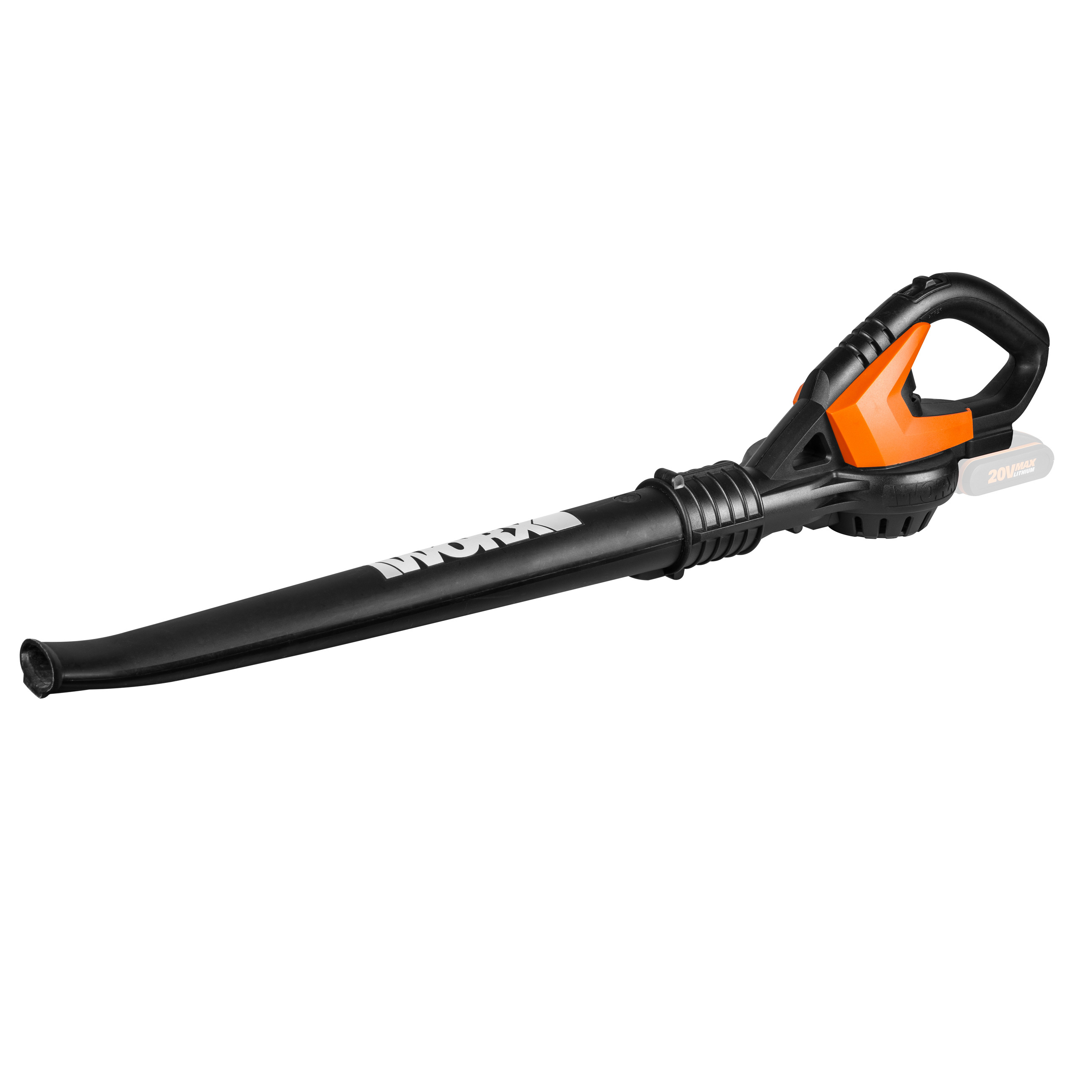 WORX WG549E.9 20V ohne Akku und Ladegerät  Laubbläser Schwarz/Orange