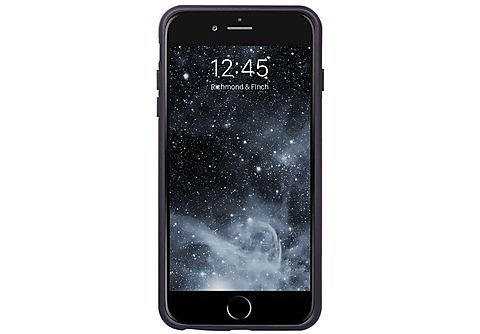 RICHMOND & FINCH Zwart Marble Zilver iPhone 6/7/8