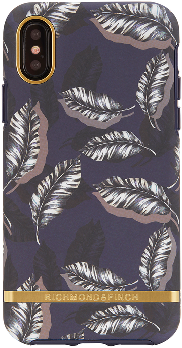 Richmond & Finch Botanical Leaves Goud Iphone X