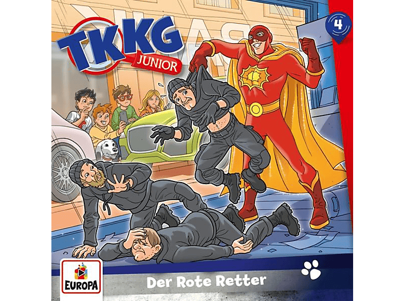 Tkkg Junior Tkkg Junior | 004/Der Rote Retter - (CD) Kinder/Jugend