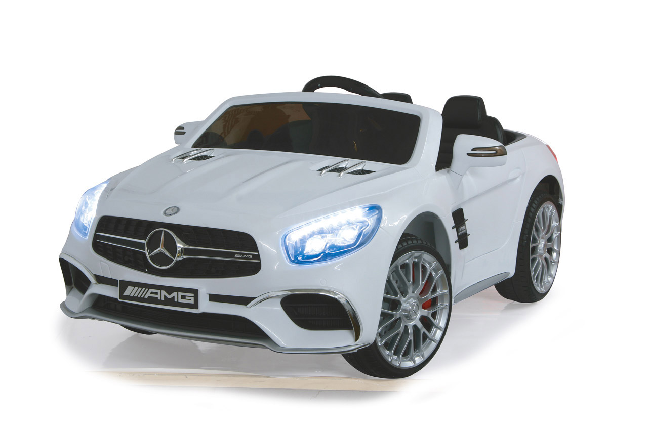 JAMARA KIDS Ride-On Mercedes SL65 Elektrofahrzeug, Weiß