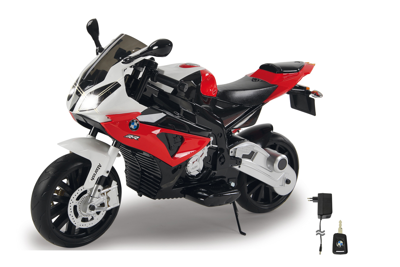 JAMARA KIDS Ride On - Motorrad BMW S1000RR Elektrofahrzeug, Rot