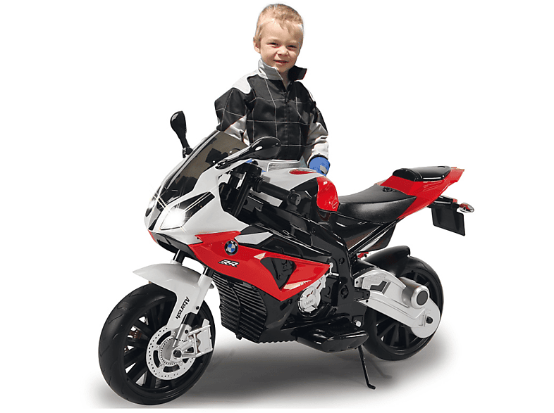 Jamara Elektro Kinderfahrzeug Ride-on Motorrad BMW S1000RR rot 12V 
