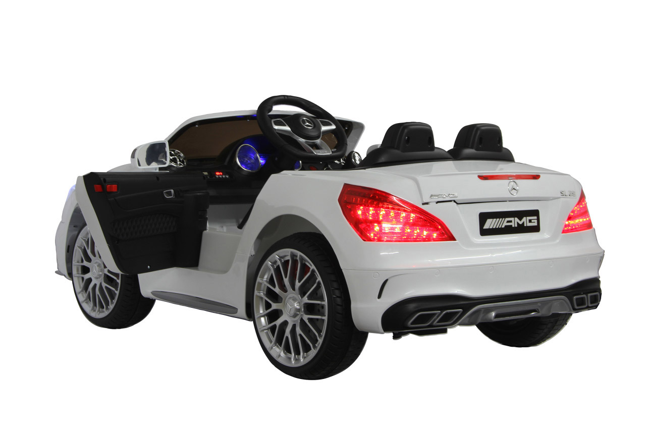 JAMARA KIDS Ride-On Mercedes SL65 Elektrofahrzeug, Weiß