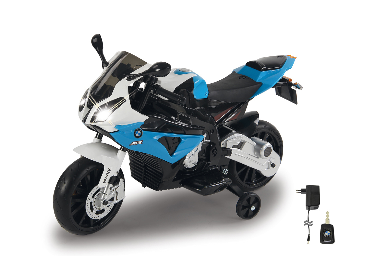 JAMARA KIDS Ride On - Motorrad BMW S1000RR Elektrofahrzeug, Blau