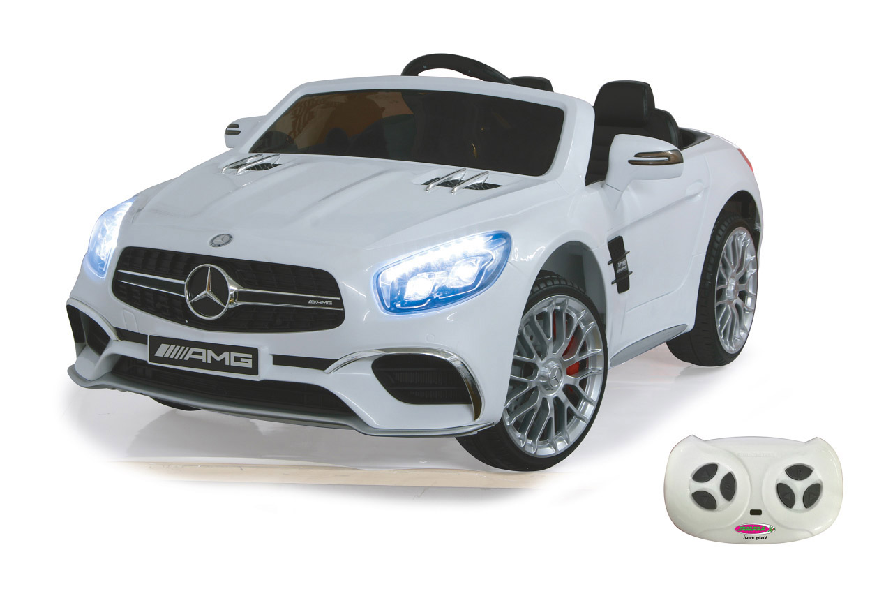 JAMARA KIDS Ride-On Mercedes SL65 Elektrofahrzeug, Weiß