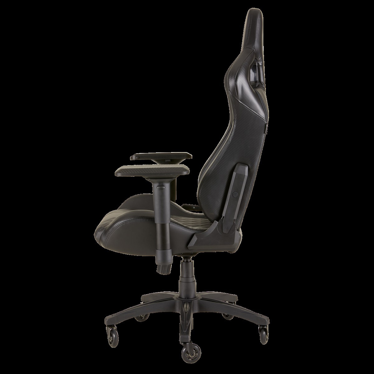 CORSAIR T1 Race 2018 Gaming Stuhl, Schwarz/Schwarz