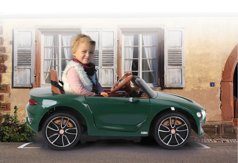 JAMARA KIDS Ride – Car On Kinderelektroauto Grün EXP12 Bentley