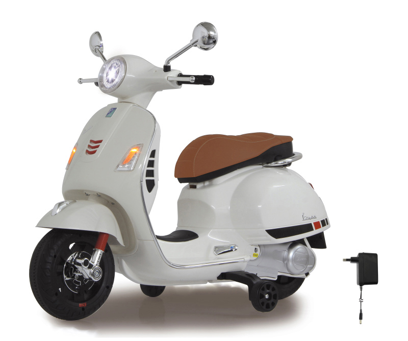 JAMARA KIDS Ride On – Roller Vespa Kinderelektroroller Weiß 