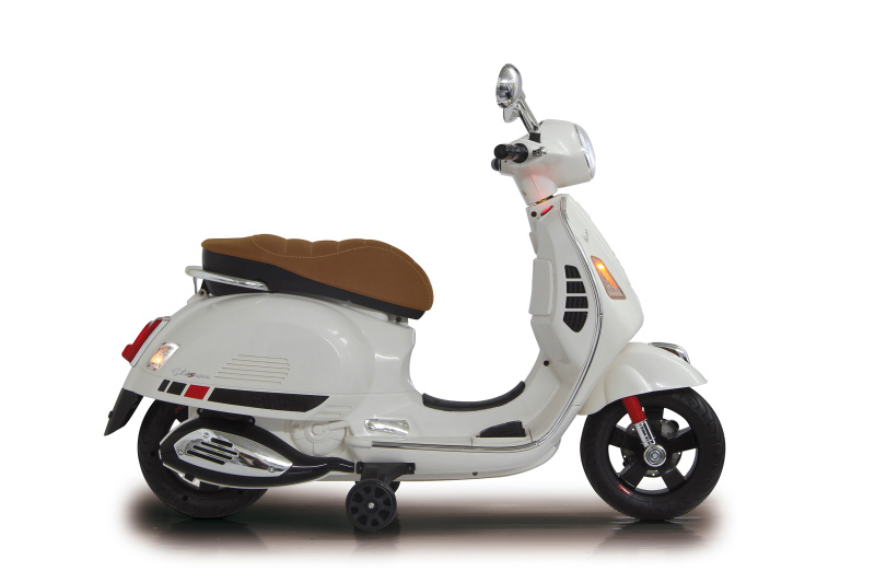 JAMARA KIDS Ride On – Roller Vespa Kinderelektroroller Weiß 