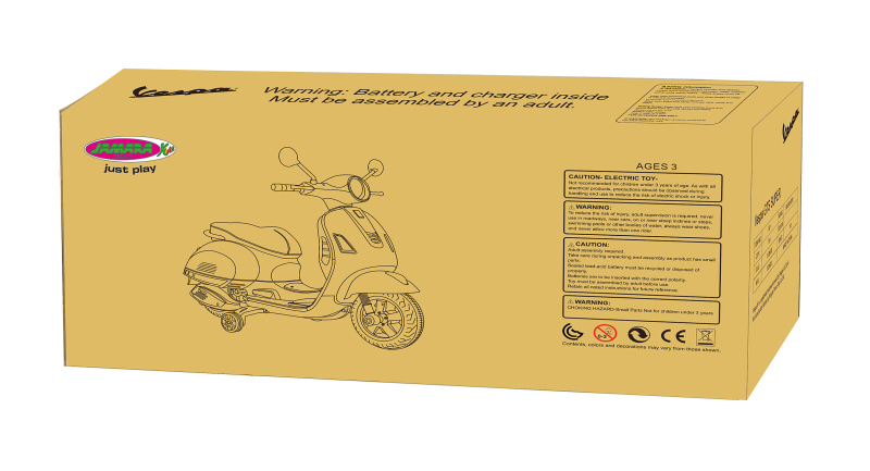 JAMARA KIDS Ride On – Roller Vespa Kinderelektroroller Pink