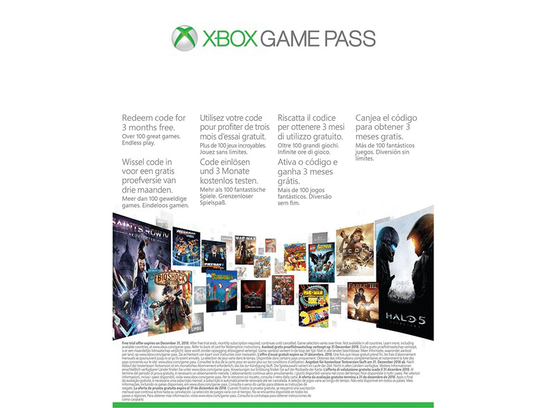 Consola - Xbox One + Game pass