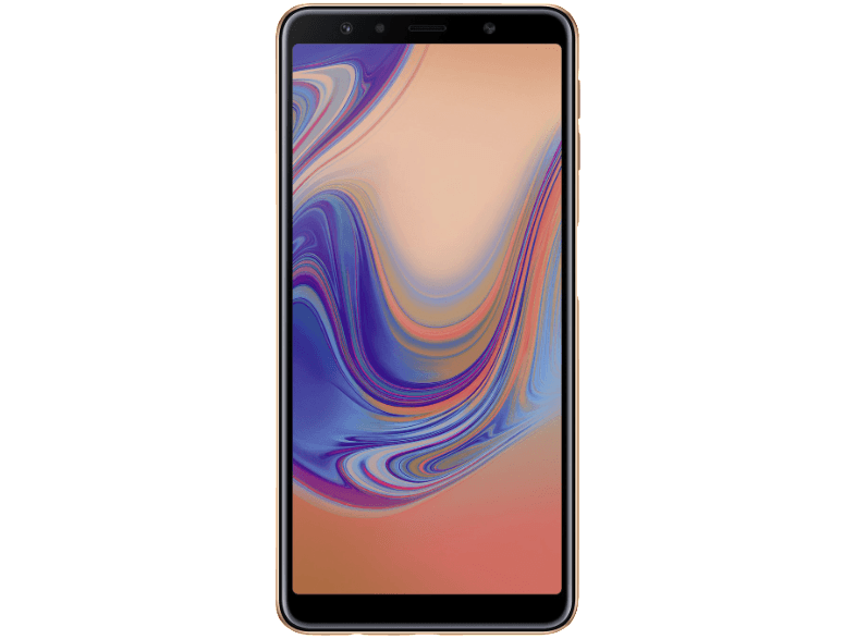 Móvil - Samsung Galaxy A7, Oro, 64 GB, 4 GB RAM, 6", Octa-Core, 3300 mAh, Android