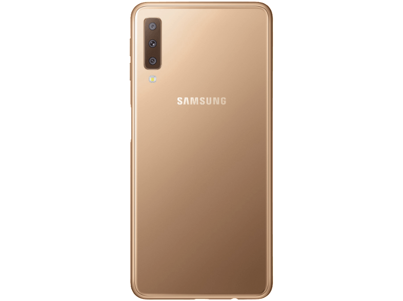 Móvil - Samsung Galaxy A7, Oro, 64 GB, 4 GB RAM, 6", Octa-Core, 3300 mAh, Android