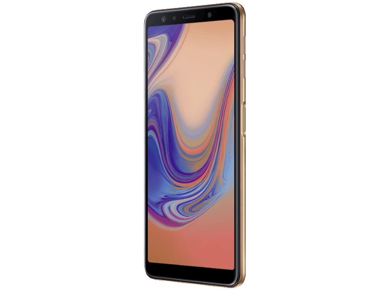 Móvil - Samsung Galaxy A7, Oro, 64 GB, 4 GB RAM, 6", Octa-Core, 3300 mAh, Android