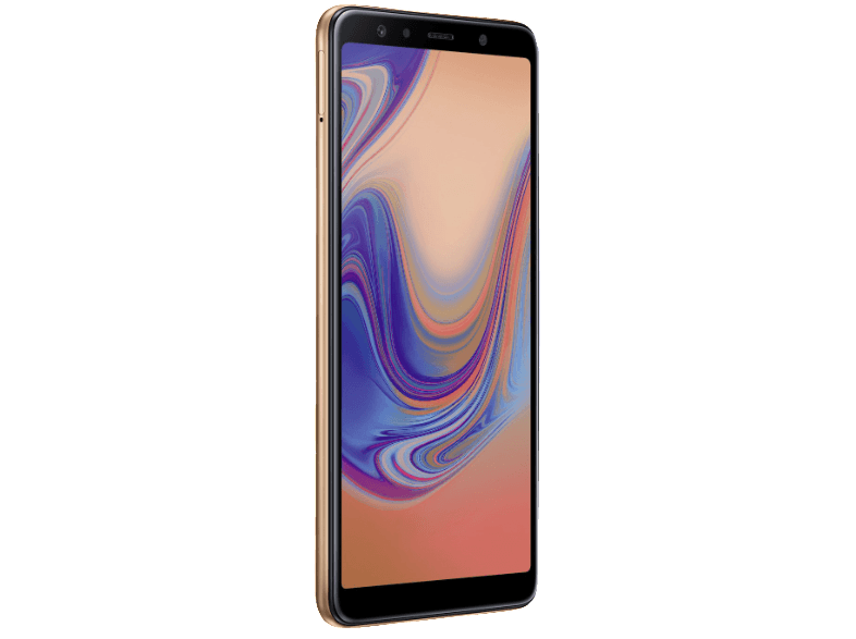 Móvil - Samsung Galaxy A7, Oro, 64 GB, 4 GB RAM, 6", Octa-Core, 3300 mAh, Android