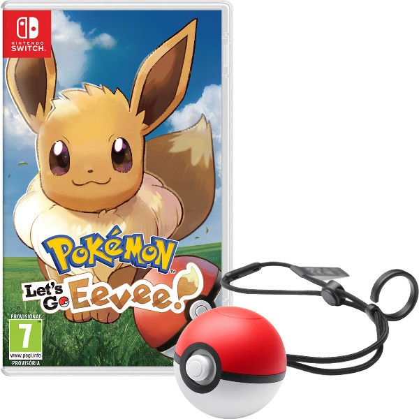 Consola - Nintendo Switch + Pokémon Let's Go Eevee! + Pokeball Plus Edición Limitada