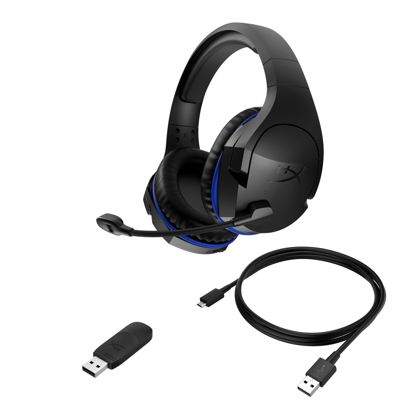 HYPERX HyperX Cloud Stinger Wireless PS4™-Gaming Headset, Over-ear Gaming Headset Schwarz