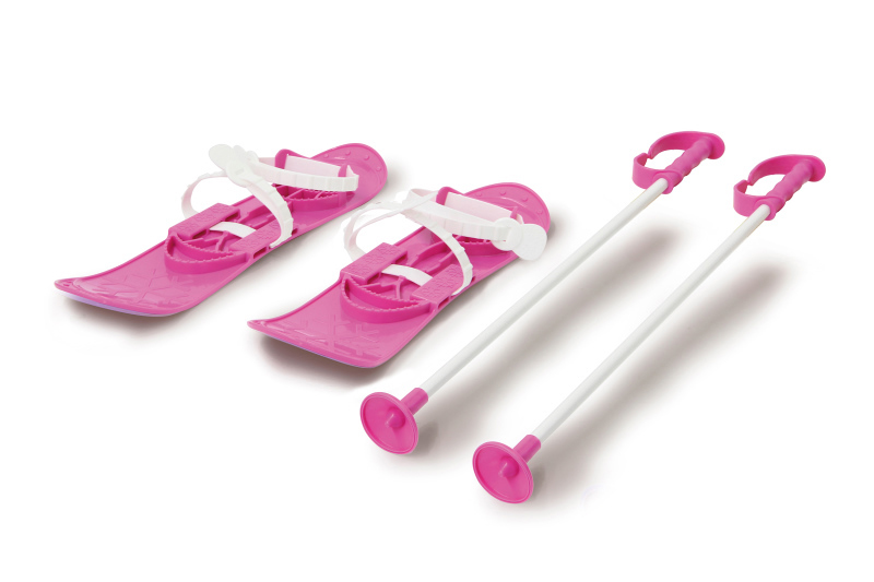 JAMARA KIDS Snow Play Ski  Funny Carve 1st Step Ski Pink