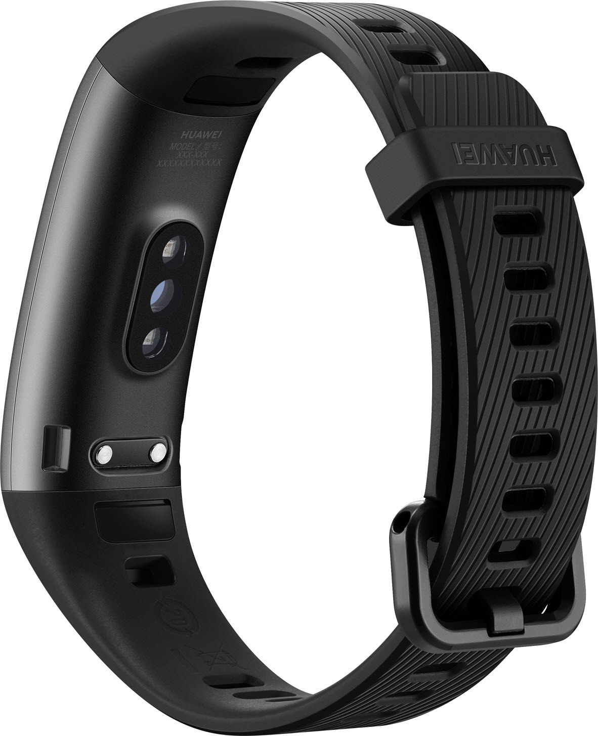 HUAWEI Band 3 Pro, Fitness Tracker, 120 mm, Schwarz