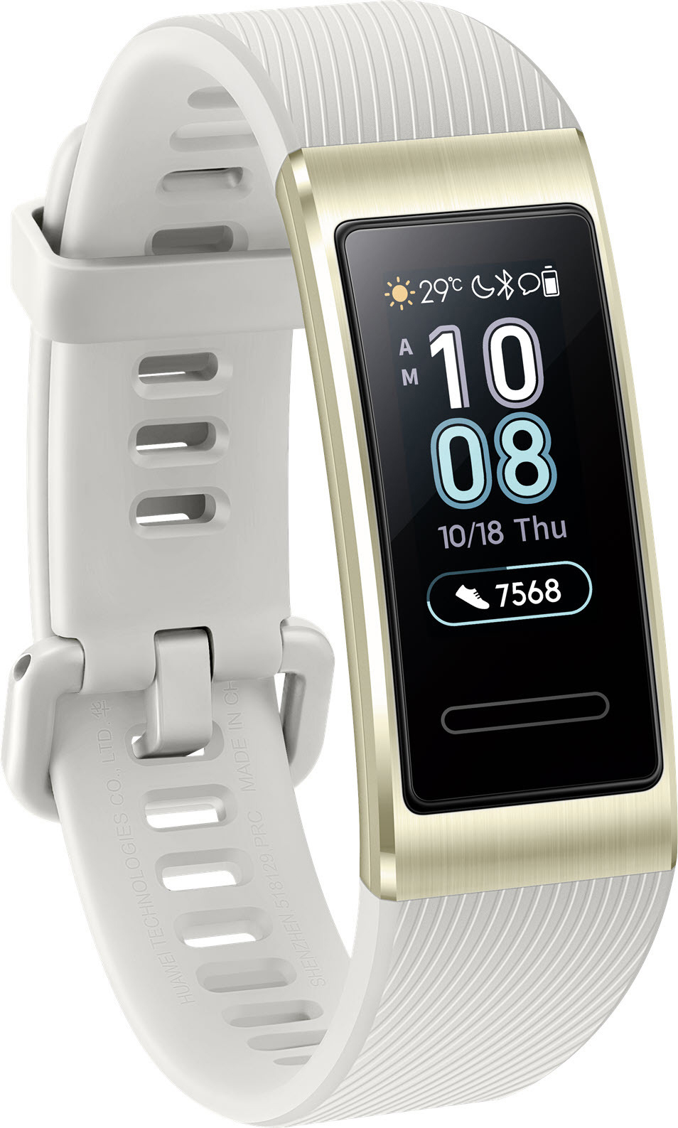 HUAWEI Band 3 Pro, Fitness Tracker, 120 mm, Quicksand/Gold