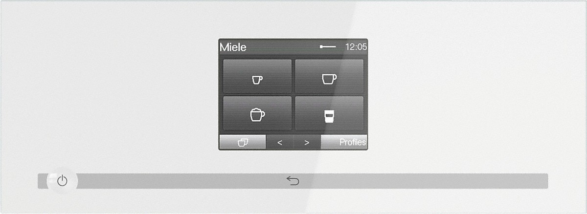 MIELE CM 7550 - Machine à café automatique (Blanc)