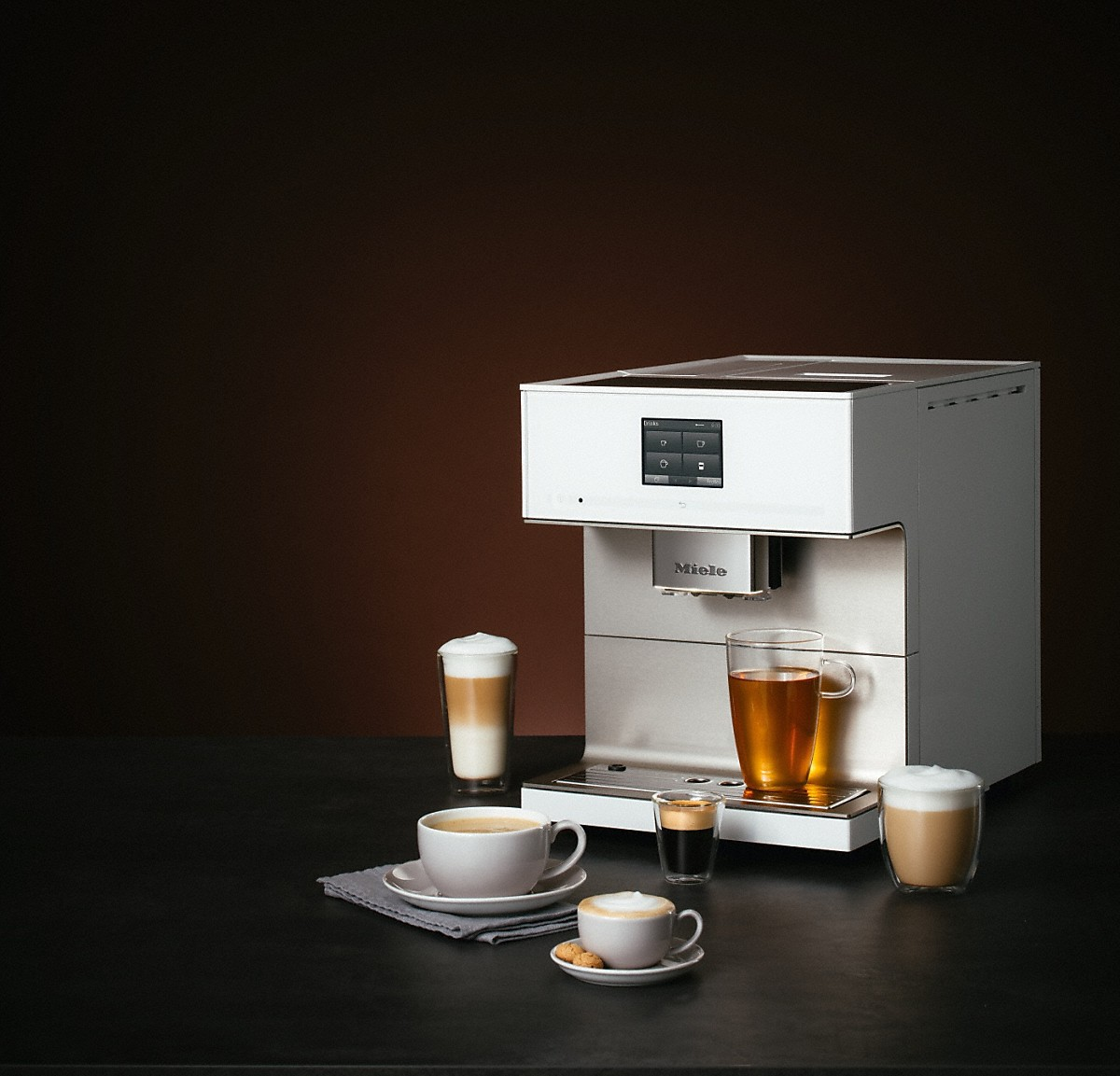 MIELE CM 7550 - Machine à café automatique (Blanc)