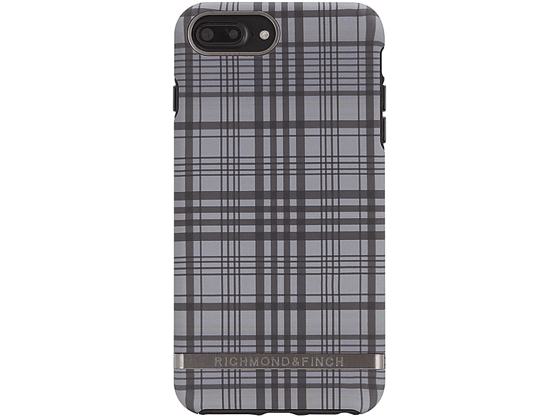 Richmond & Finch Checked Zwart Iphone 6 Plus/6s Plus/7 Plus/8 Plus