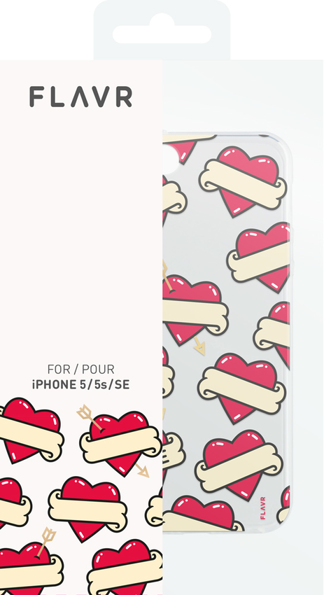 FLAVR iPlate Hearts iPhone 5/5s/SE afbeelding