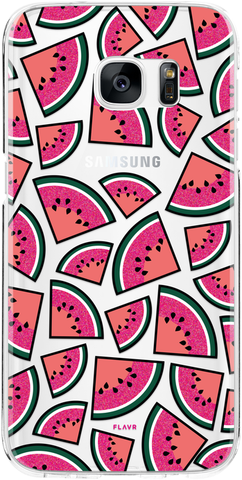 FLAVR iPlate Watermelon Galaxy S7 afbeelding